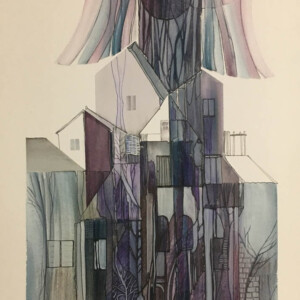 L. Ritók Nóra Didergő utca (38X28 cm) L. Ritók Nóra Didergő utca (38X28 cm)