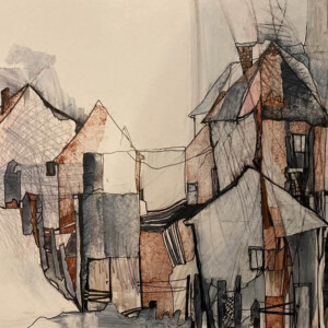 L. Ritók Nóra Sokat megélt házak (21X31cm) L. Ritók Nóra Sokat megélt házak (21X31cm)