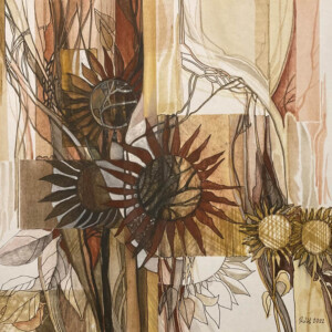 L. Ritók Nóra Útszéli virágok(28X40cm) L. Ritók Nóra Útszéli virágok(28X40cm)