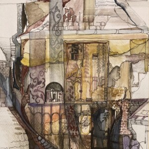 L. Ritók Nóra: A néni háza (30x22 cm) L. Ritók Nóra: A néni háza (30x22 cm)