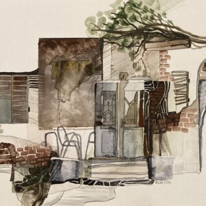 L. Ritók Nóra: Elhagyott hotel (22x30 cm) L. Ritók Nóra: Elhagyott hotel (22x30 cm)