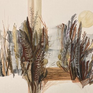 L. Ritók Nóra: Nyulak ösvénye (28x38 cm) L. Ritók Nóra: Nyulak ösvénye (28x38 cm)