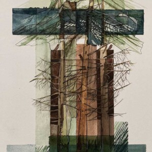 L. Ritók Nóra: Lap az erdők könyvéből 1. (30x21,5 cm)