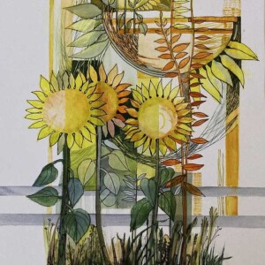 L. Ritók Nóra: Útszéli virágzás (41x28 cm) L. Ritók Nóra: Útszéli virágzás (41x28 cm)