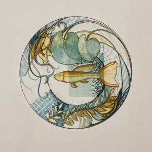 L. Ritók Nóra: Aranyhal szabadon (22x22 cm) L. Ritók Nóra: Aranyhal szabadon (22x22 cm)