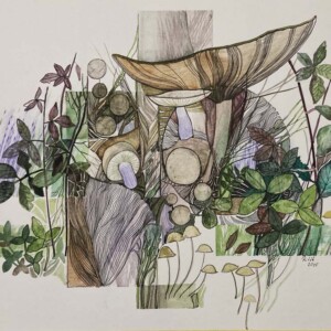 L. Ritók Nóra: Az ősz utolsó gombái (29x39 cm) L. Ritók Nóra: Az ősz utolsó gombái (29x39 cm)