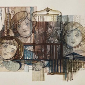 L. Ritók Nóra: Baba-emlék (25x38 cm) L. Ritók Nóra: Baba-emlék (25x38 cm)