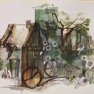 L. Ritók Nóra: Elhagyott út (22x30 cm) L. Ritók Nóra: Elhagyott út (22x30 cm)