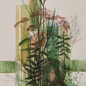 L. Ritók Nóra: Fészek a fűben (30x22 cm) L. Ritók Nóra: Fészek a fűben (30x22 cm)