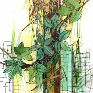 L. Ritók Nóra: Indák ereje (23,5x17,5 cm) L. Ritók Nóra: Indák ereje (23,5x17,5 cm)