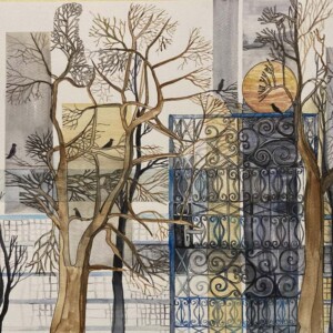 L. Ritók Nóra: Kapu máshova (31x43 cm) L. Ritók Nóra: Kapu máshova (31x43 cm)