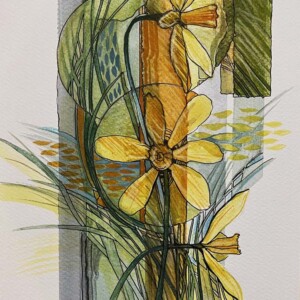 L. Ritók Nóra: Nárciszok éneke (28x19 cm) L. Ritók Nóra: Nárciszok éneke (28x19 cm)