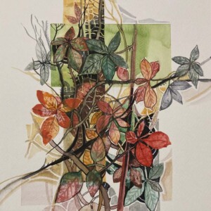 L. Ritók Nóra: Őszi kuszaság (30,5x22,5 cm) L. Ritók Nóra: Őszi kuszaság (30,5x22,5 cm)